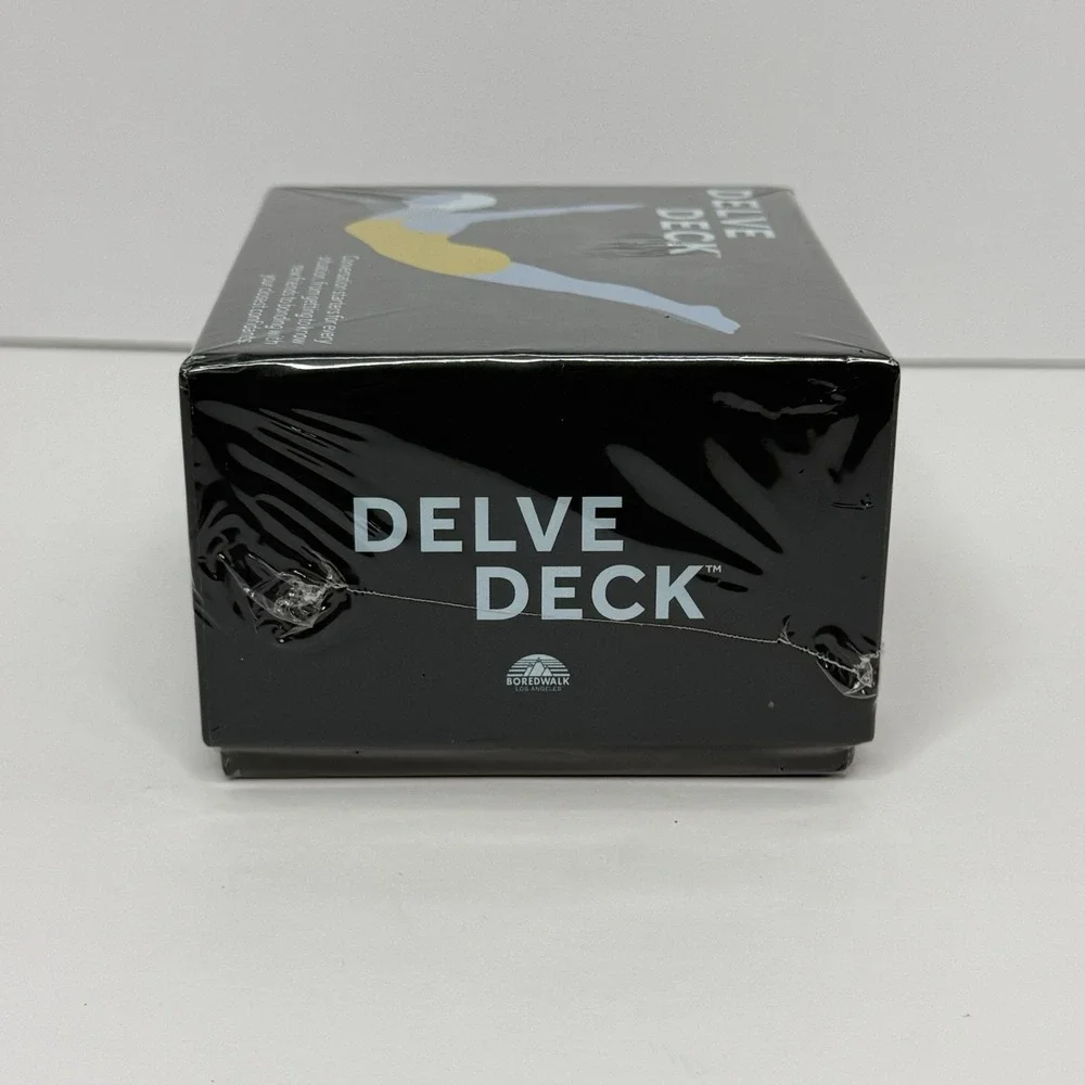 Delve Deck Conversation Starters Card Game Boredwalk 2022 Brand New Sealed
